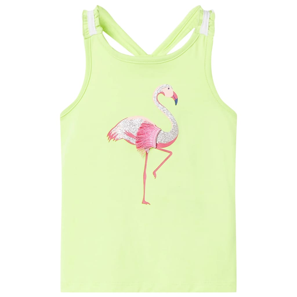 Vidaxl Kinder Top 128 Neongeel