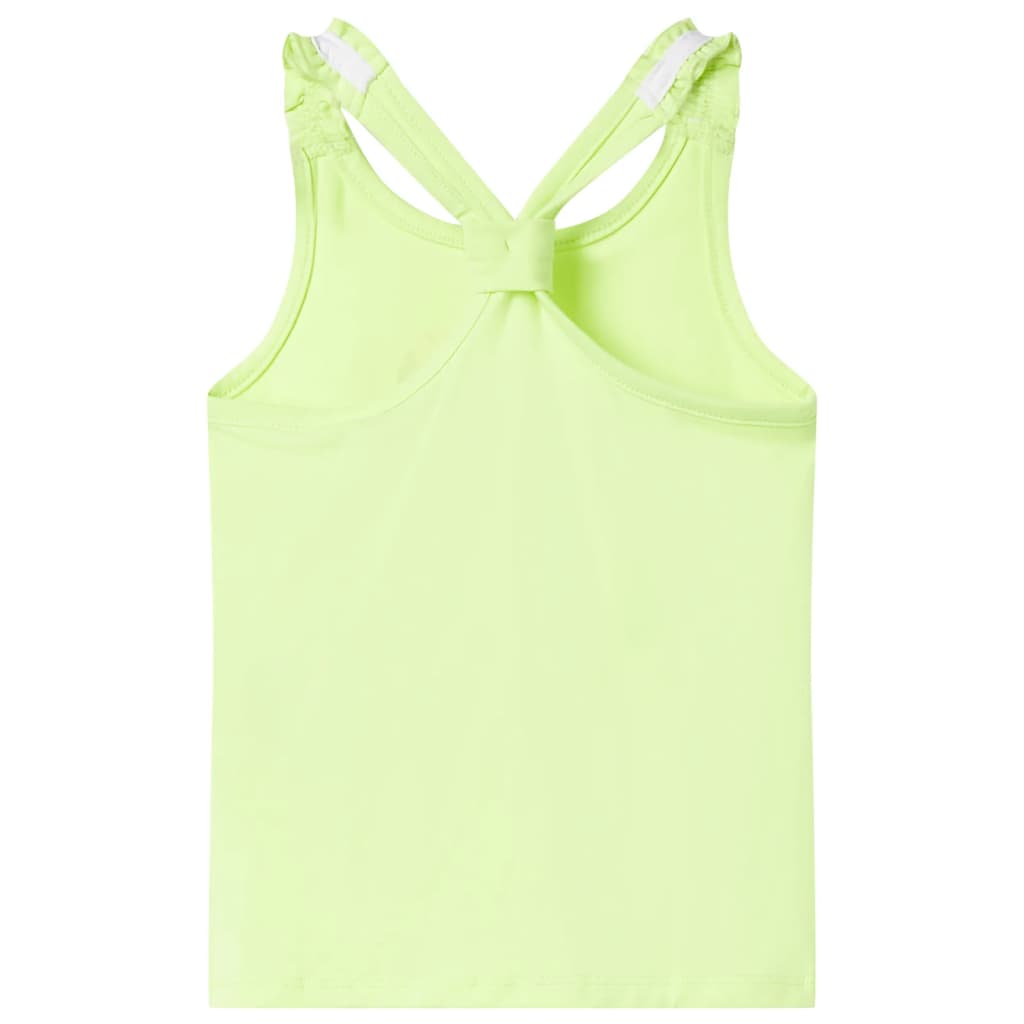 VIDAXL -Kinder -Top 140 Neongeel