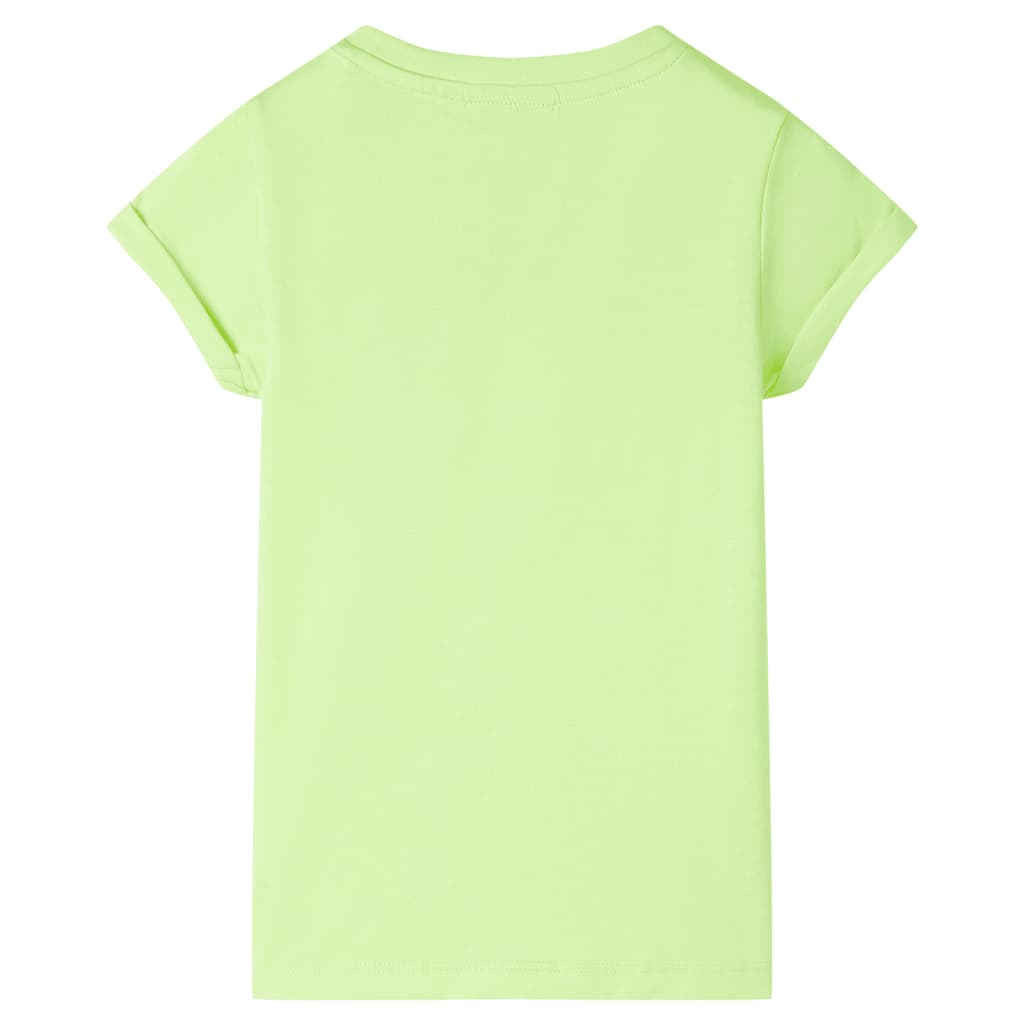 Vidaxl Kinderhemd 92 Neongeel