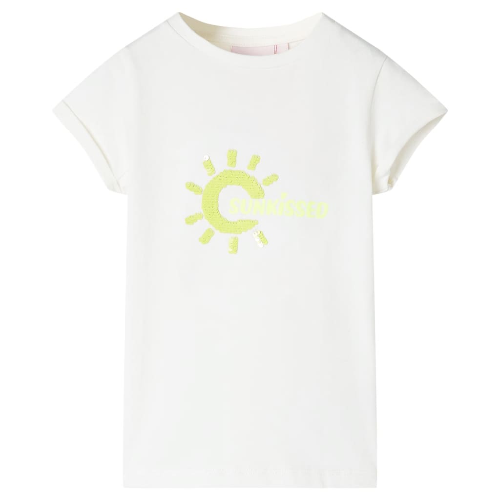 Vidaxl Kinderhemd 128 ecruu