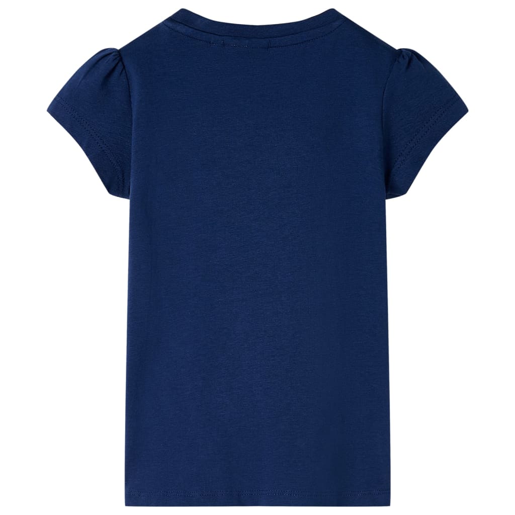 Vidaxl Kinderhemd 92 Marineblau