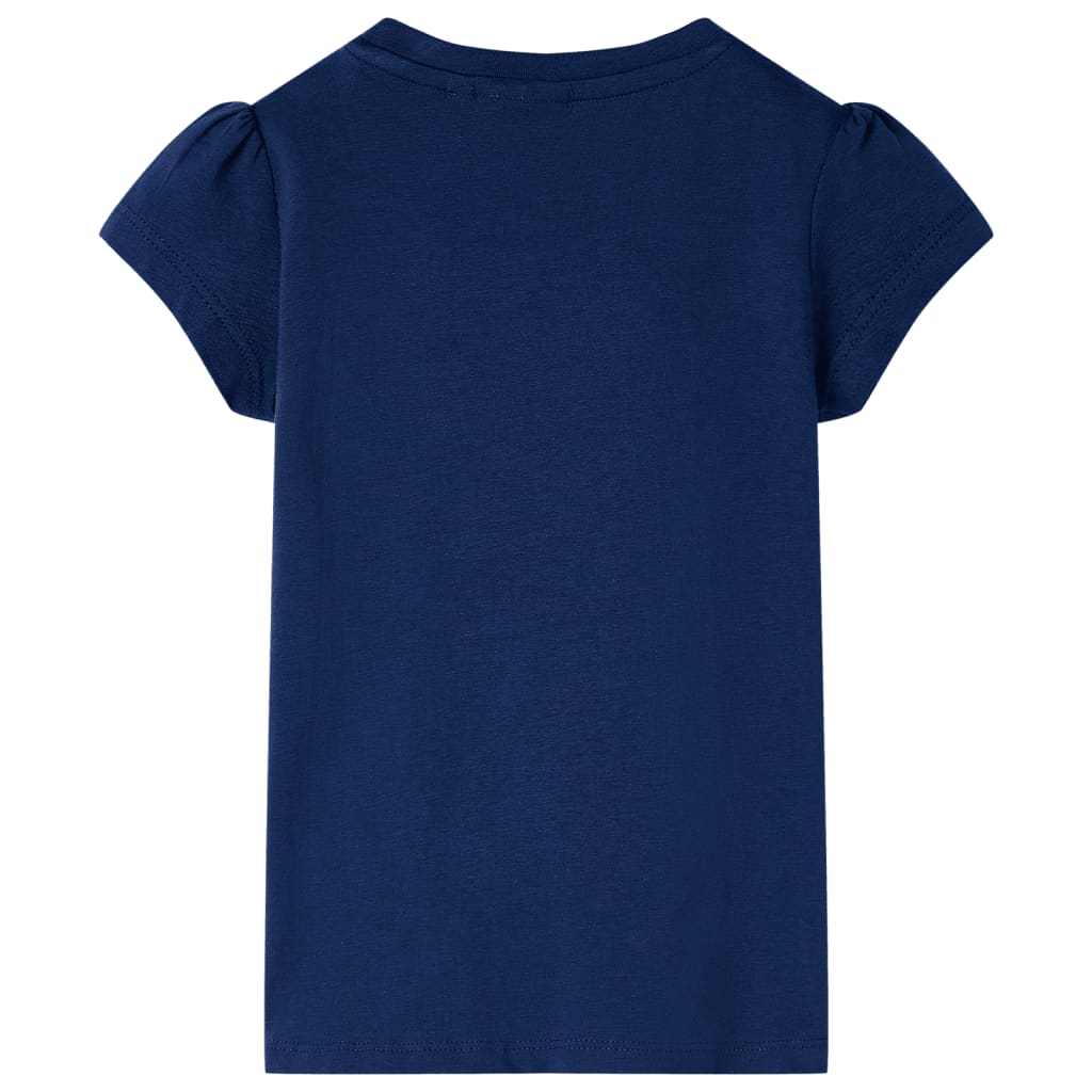 Vidaxl Kinderhemd 104 Marineblau