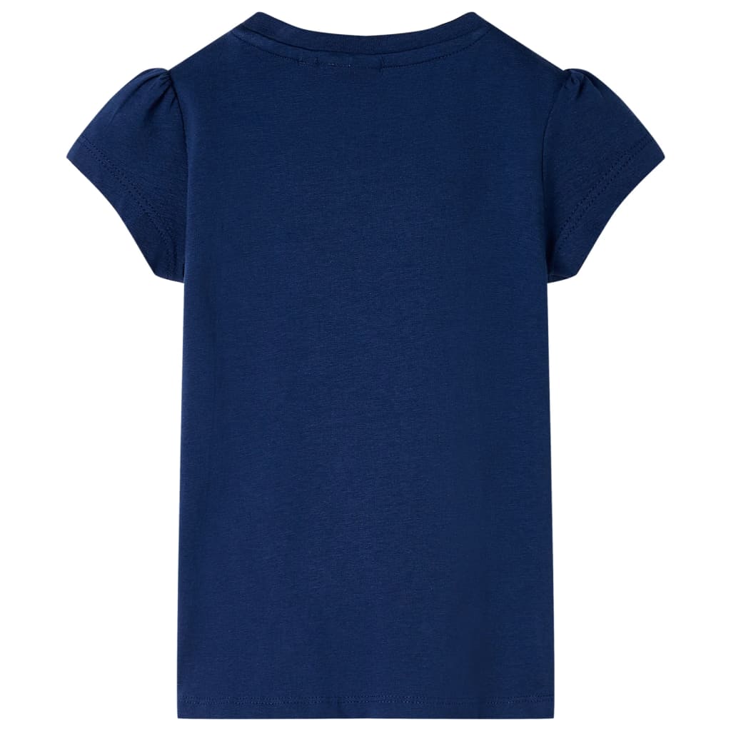 Vidaxl Kinderhemd 128 Marineblau
