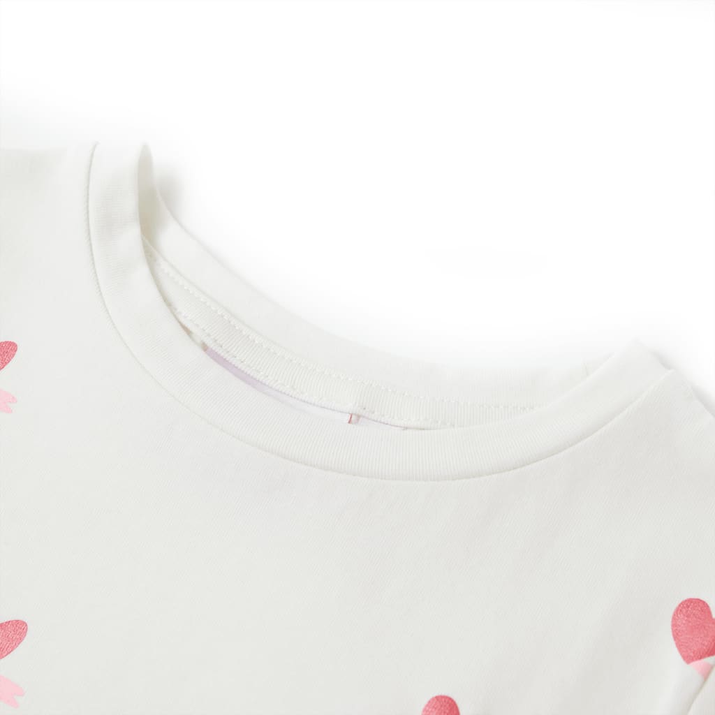 Vidaxl Kinderhemd 104 ecruu