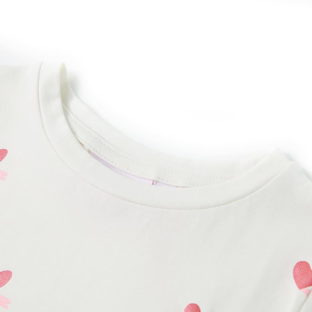 Vidaxl Kinderhemd 128 ecruu
