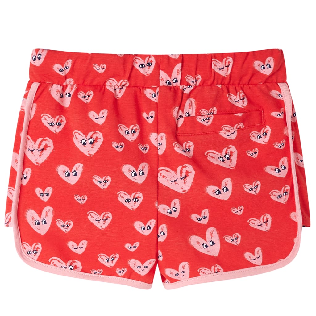 Vidaxl Children's Short mit Trekoord 104 Red