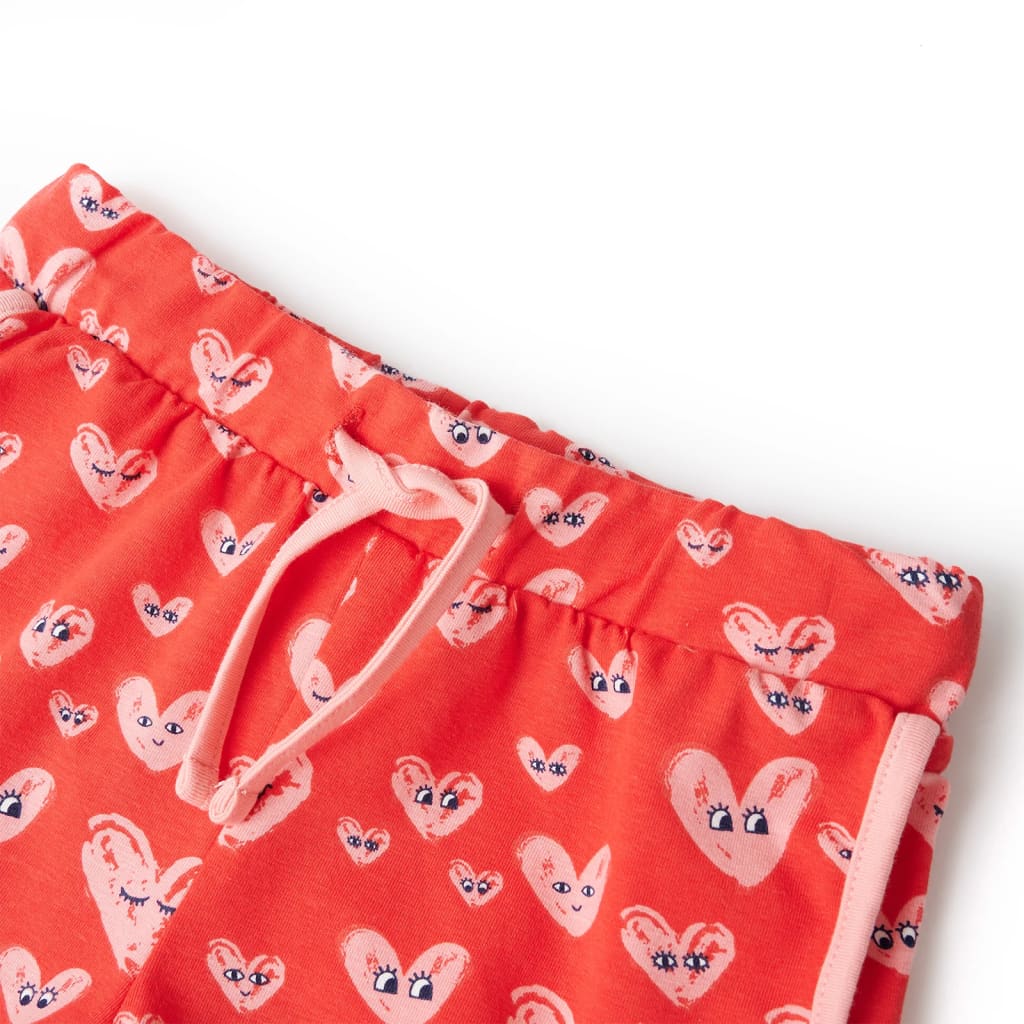 Vidaxl Children's Short mit Trekoord 104 Red