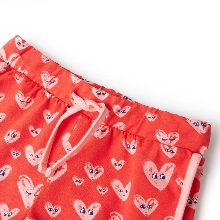 Vidaxl Children's Short mit Trekoord 116 Red