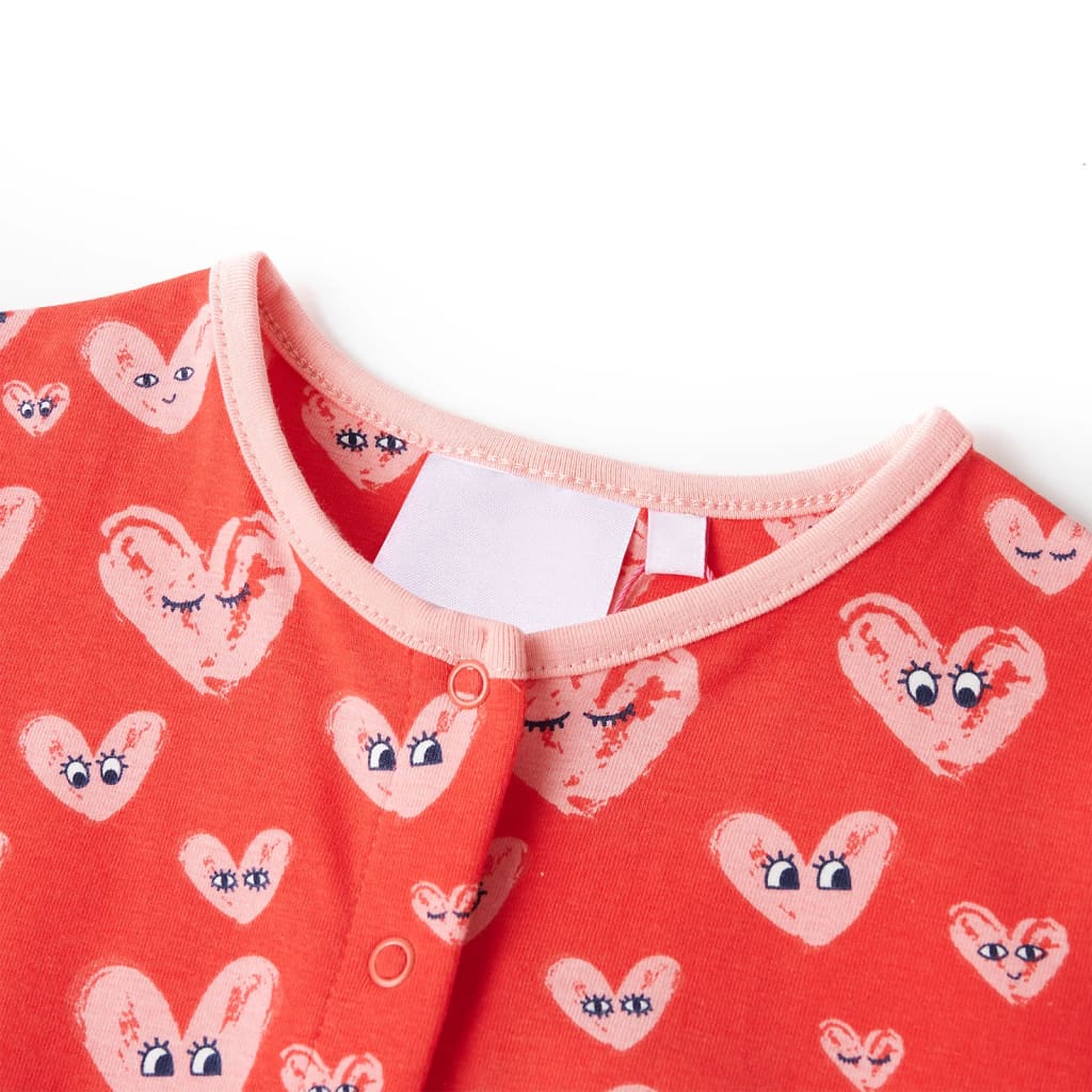 VIDAXL -Kinder -Jumpsuit 92 Rot