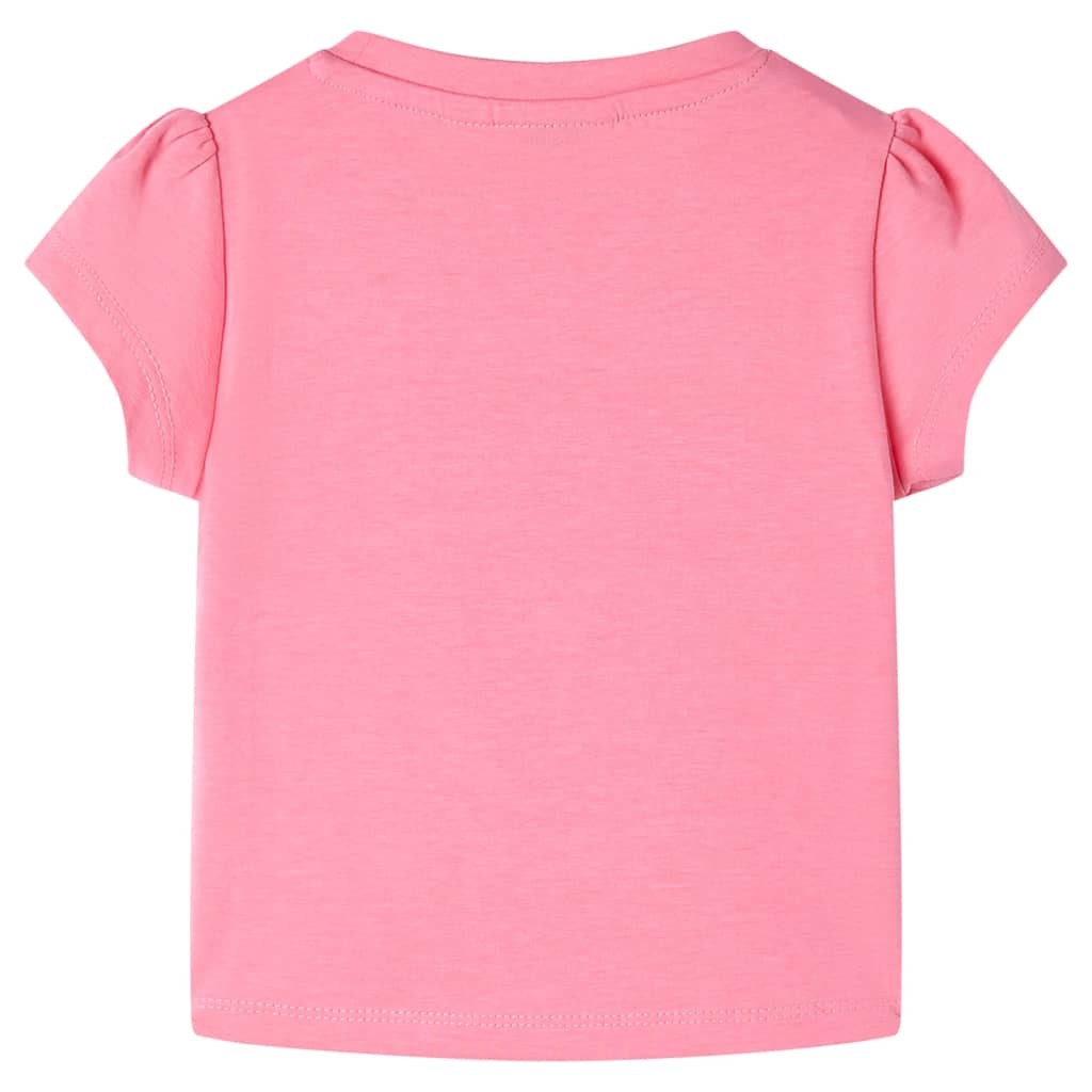 Vidaxl Kinderhemd 140 fluoreszierend hellrosa
