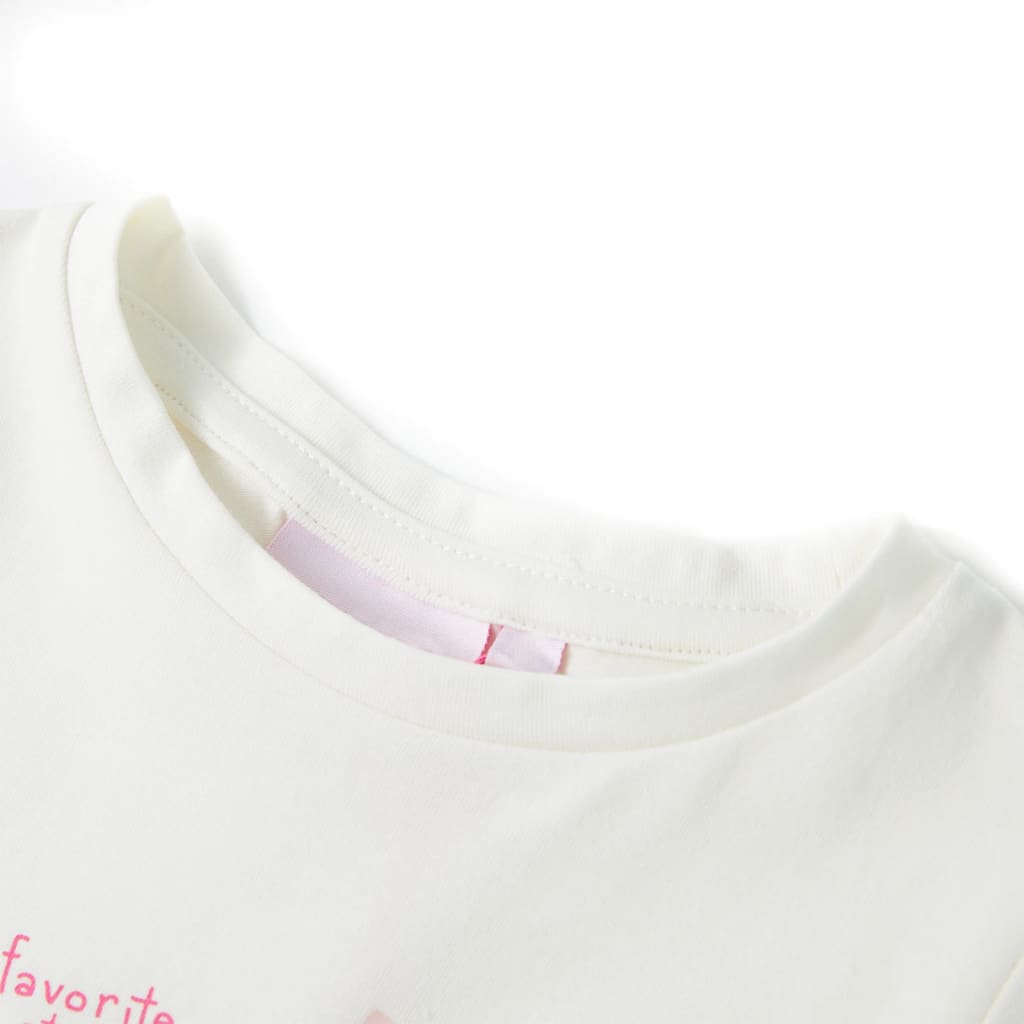 Vidaxl Kinderhemd 104 ecruu