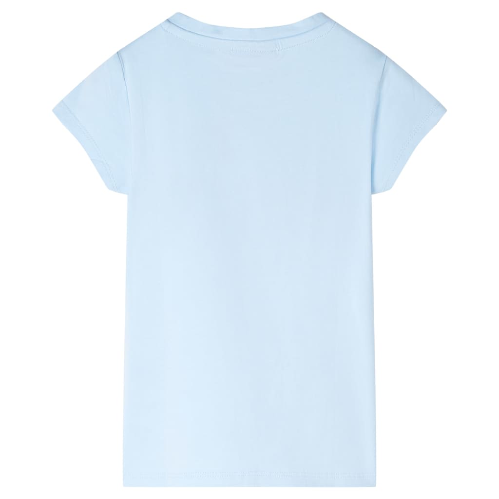 Vidaxl Kinderhemd 140 weich blau