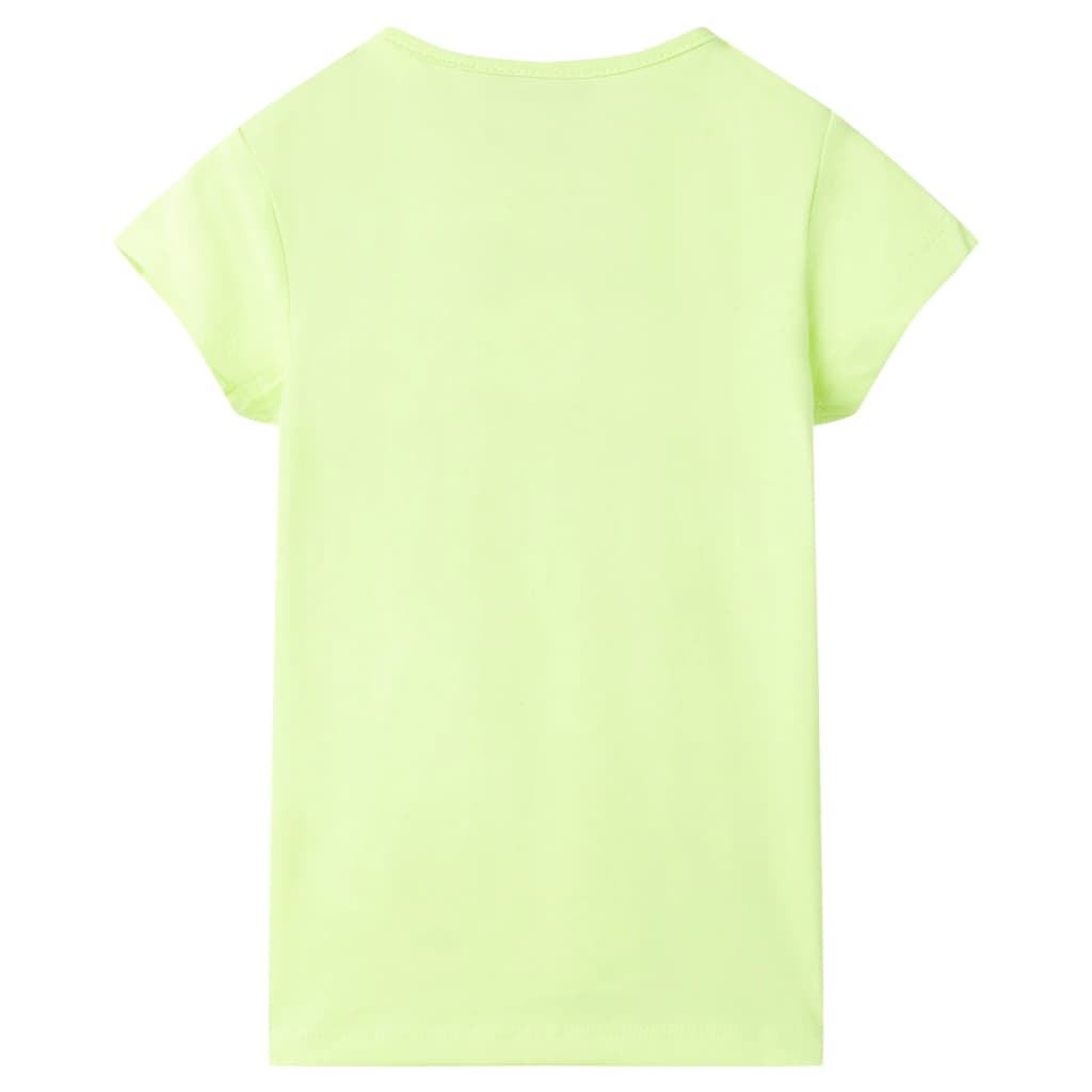 Vidaxl Kinderhemd 116 Fluoreszenzgelb