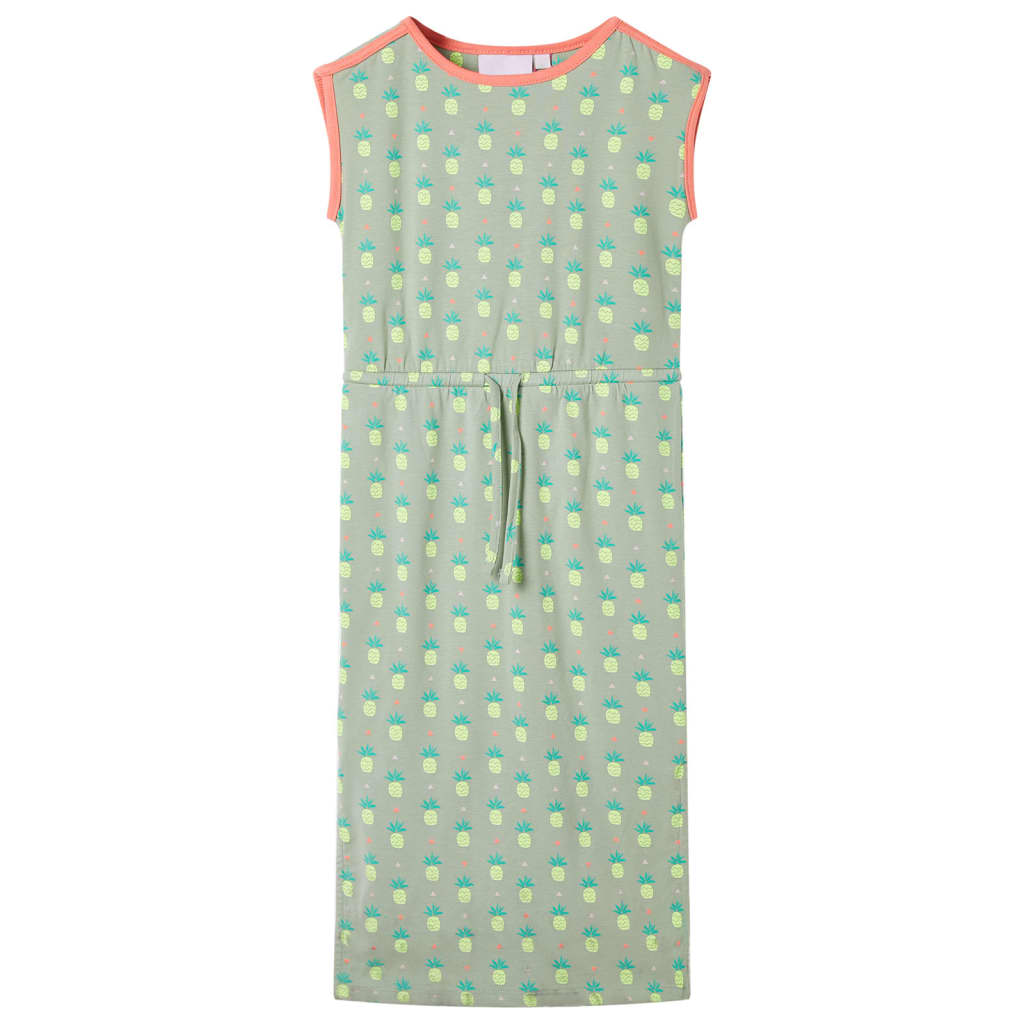 Vidaxl Kinderkleid 140 alte Minze