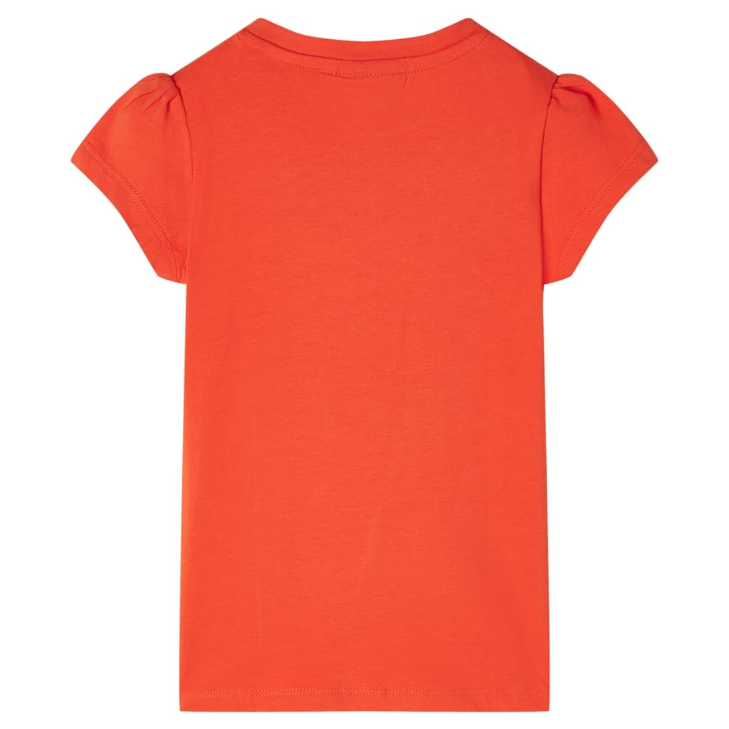 Vidaxl Kinderhemd 116 Donkeroranje