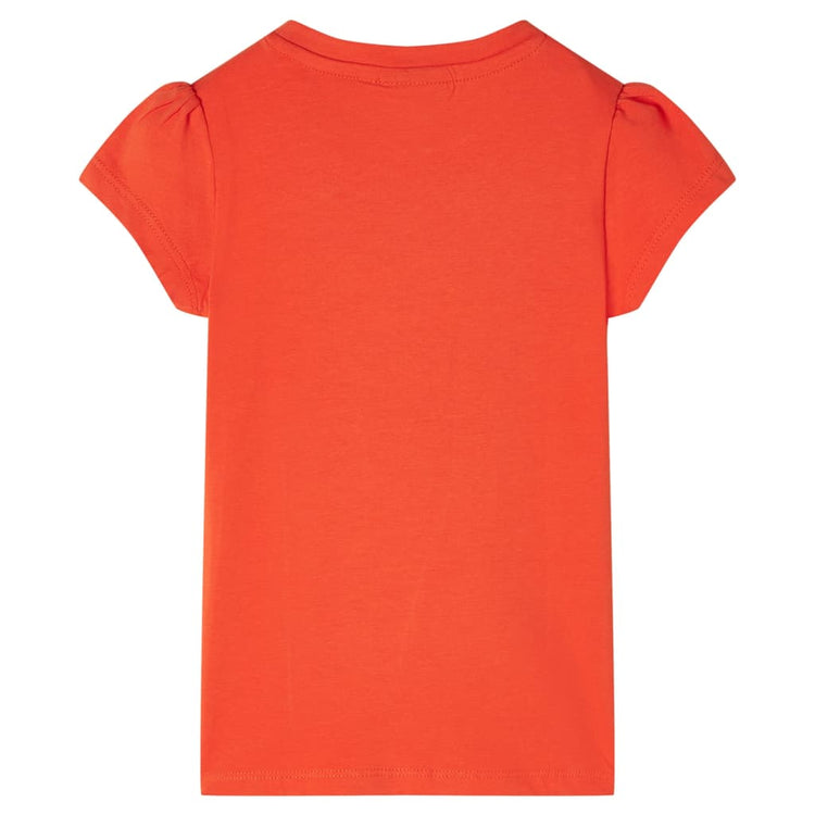 Vidaxl Kinderhemd 116 Donkeroranje