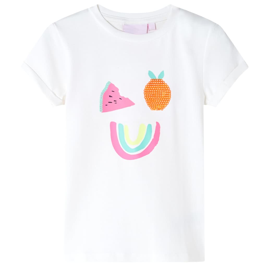 Vidaxl Kinderhemd 128 ecruu