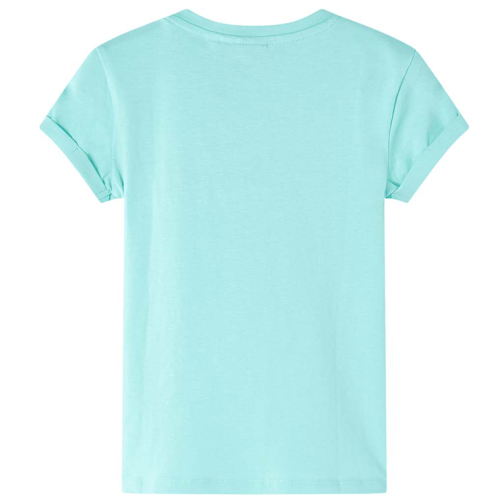 Vidaxl Kinderhemd 128 leichte Minze