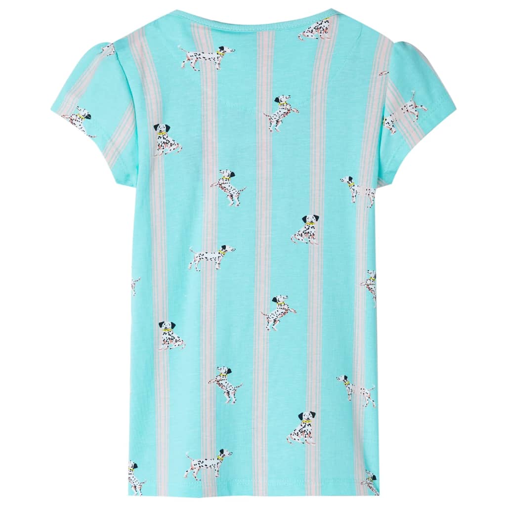 Vidaxl Kinderpyjama mit kurzen Ärmeln 116 ECRU