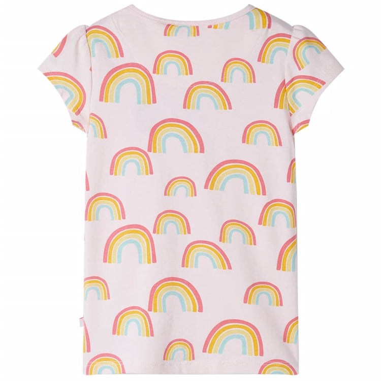 Vidaxl Kinderpyjamas mit kurzen Ärmeln 92 Soft Pink