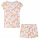 Vidaxl Kinderpyjama mit kurzen Ärmeln 104 weiches Rosa
