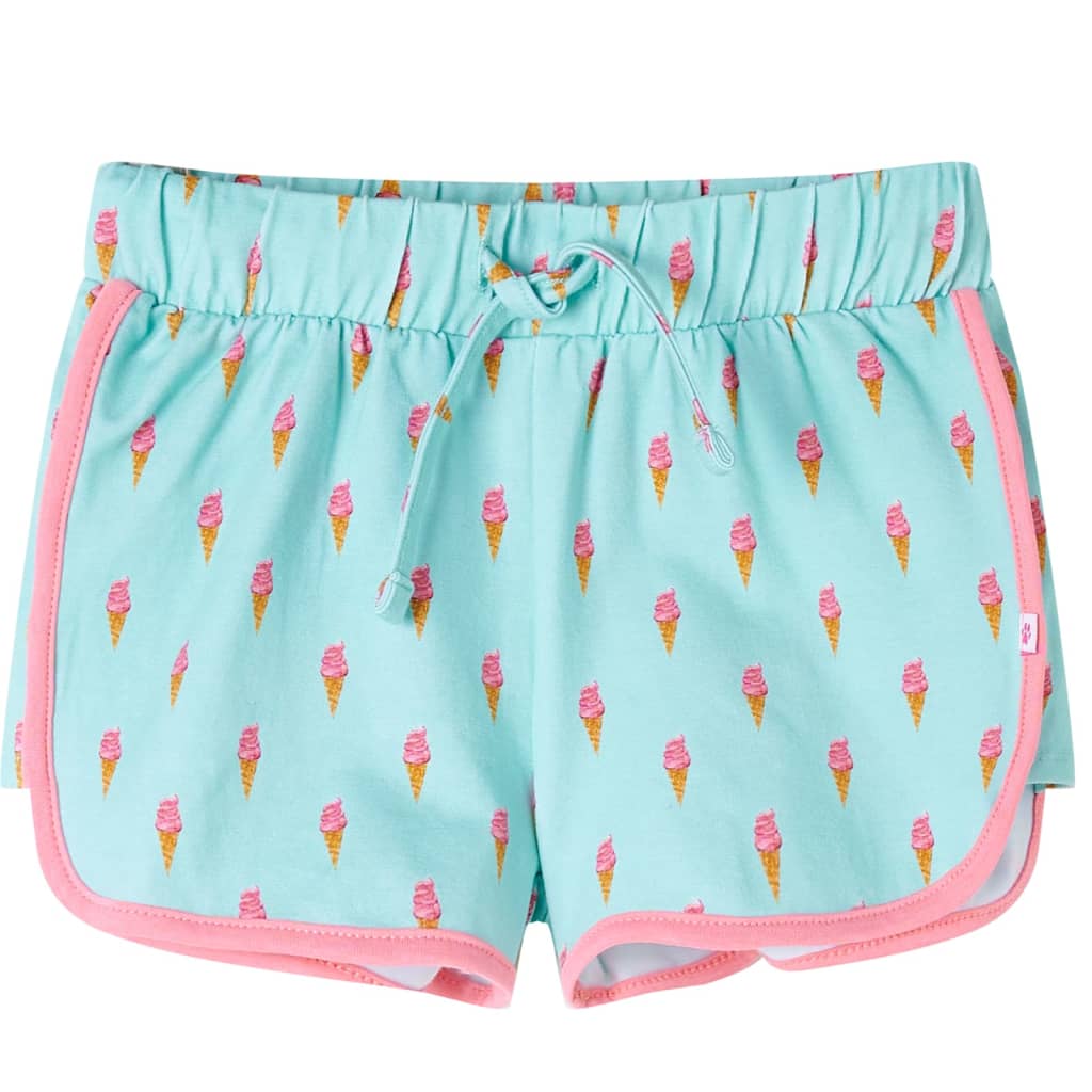 Vidaxl Children's Short mit Trekoord 92 Light Mint -Colored