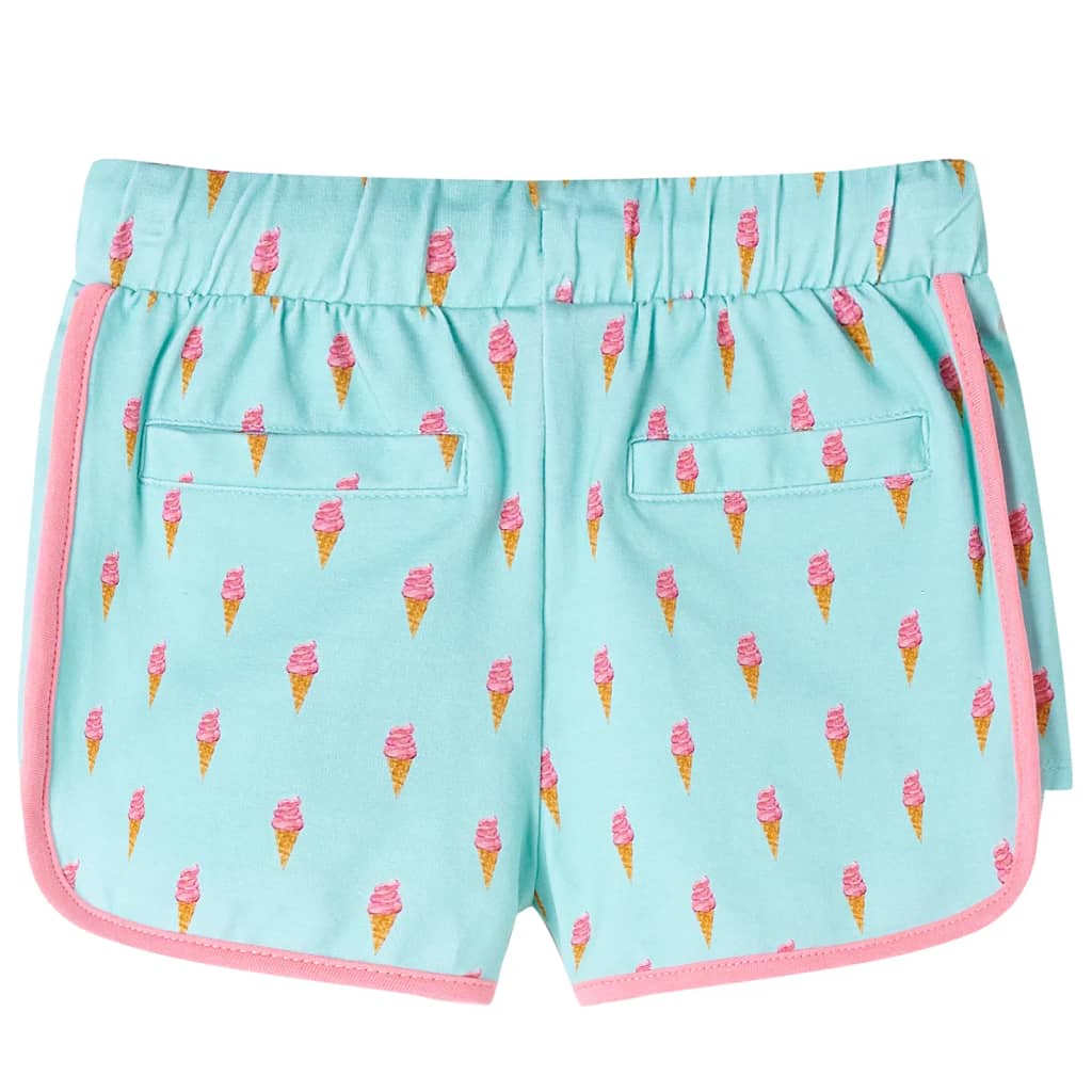 VIDAXL -Kindershorts mit Trekoord 104 Light Mint -Colored