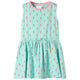 Vidaxl Kinderkleid mit Kordelstring 104 leichte Minze