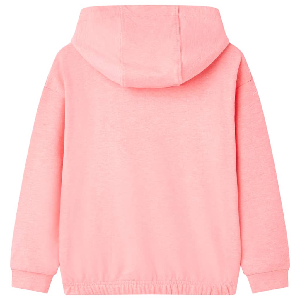Vidaxl Kinderpullover mit Hood 104 leuchtend Pink