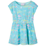Vidaxl Kinderkleid 92 leichte Aqua -gelöscht - afbeelding 1