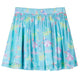 Vidaxl Kinderrock gefaltet 128 helles Meerblau