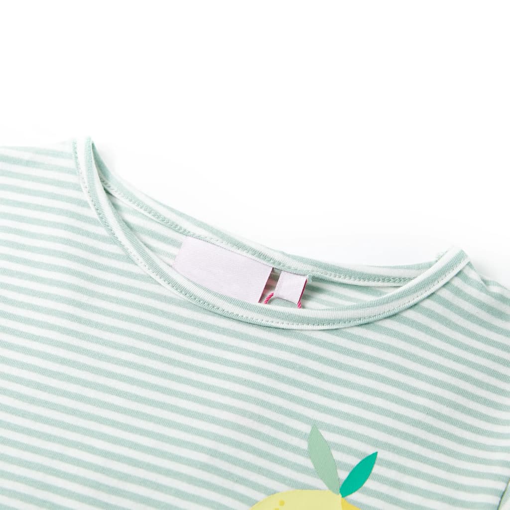 Vidaxl Kinderhemd 116 Minzfarbe