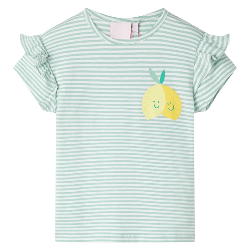 Vidaxl Kinderhemd 128 Minzfarbe