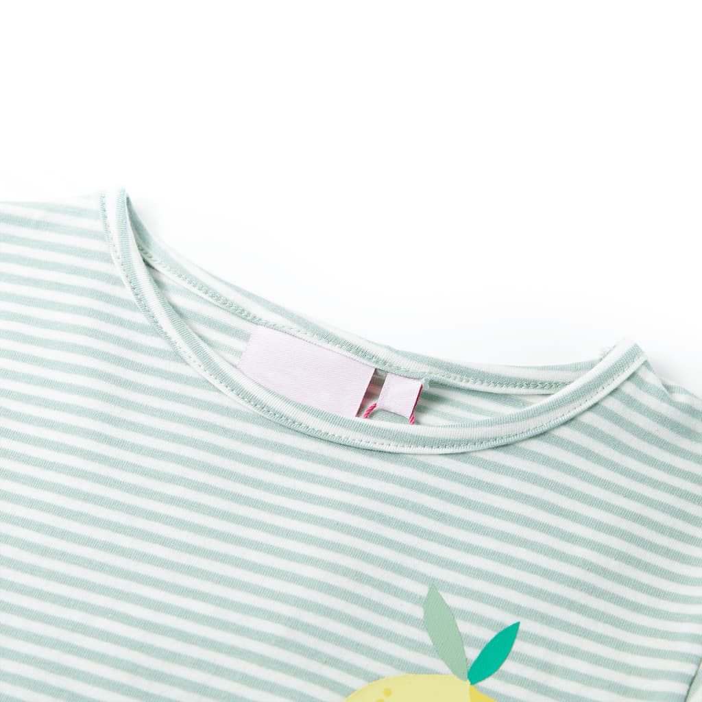 Vidaxl Kinderhemd 128 Minzfarbe