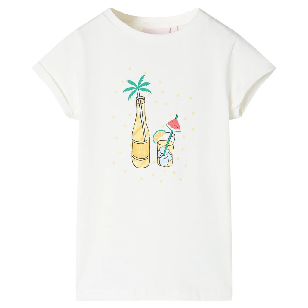 Vidaxl Kinderhemd 104 ecruu