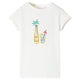 Vidaxl Kinderhemd 104 ecruu