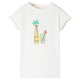 Vidaxl Kinderhemd 128 ecruu