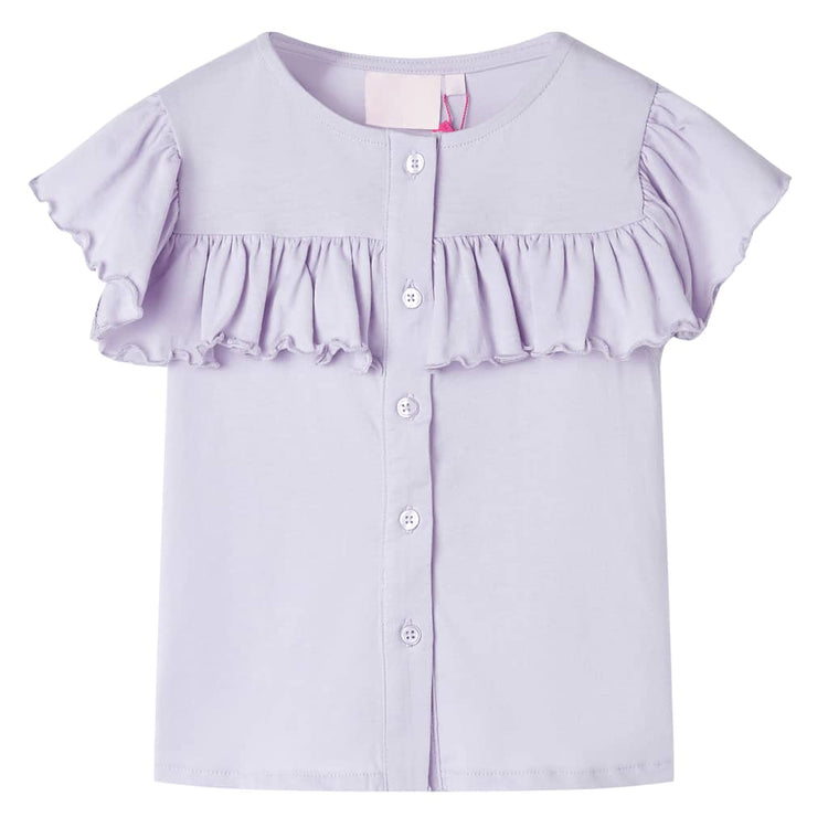 Vidaxl Kinderhemd 140 Lilac