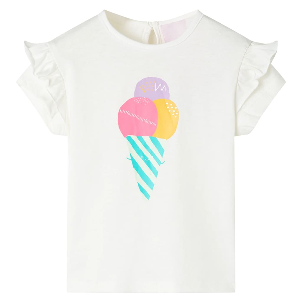 Vidaxl Kinderhemd 128 ecruu