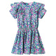 Vidaxl Kinderkleid mit Teppichhülsen 92 Kobaltblau