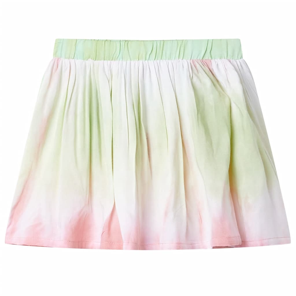 Vidaxl Kinderrock gefaltet 128 hellrosa