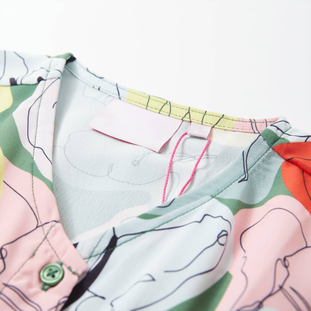 Vidaxl Kinderkleid 104 Grün