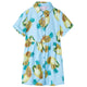 Vidaxl Kinderkleid 140 Blau