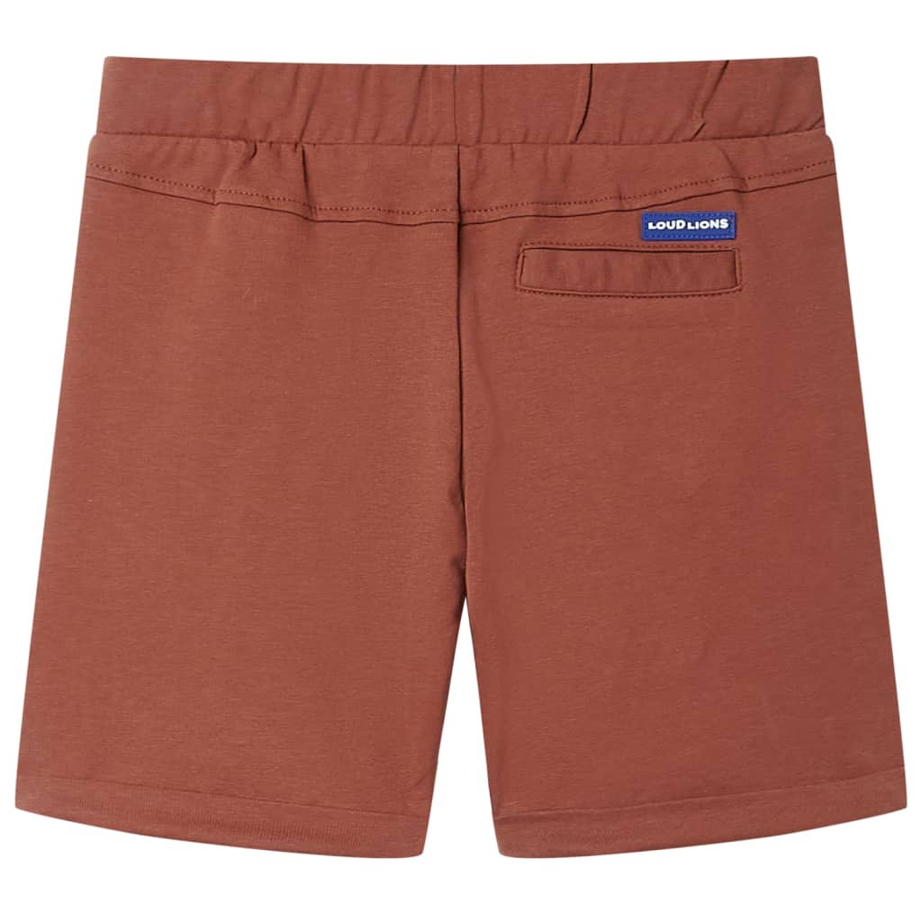Vidaxl Kindershorts mit Trekoord 140 Brown