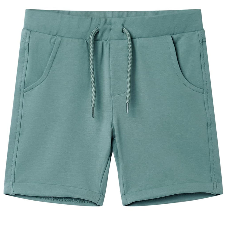 VIDAXL -Kindershorts mit Trekkoord 116 Oudpetrol