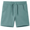 VIDAXL -Kindershorts mit Trekkoord 140 Oudpetrol
