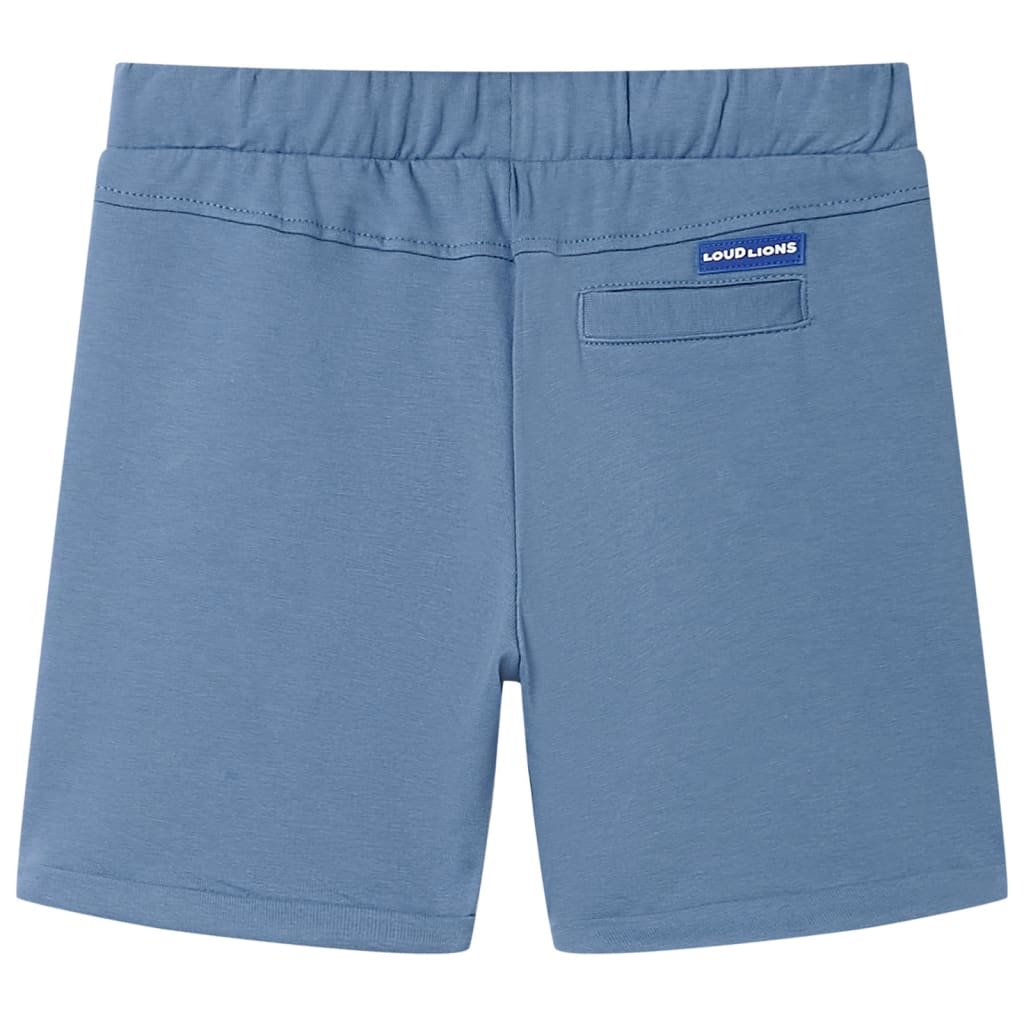 Vidaxl Kindershorts mit Trekoord 128 Dunkelblau