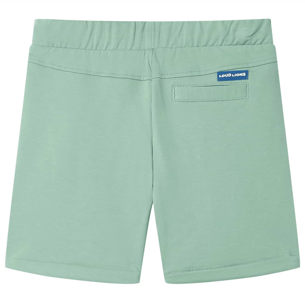 Vidaxl Kindershorts mit Trekkoord 92 Lichtkaki