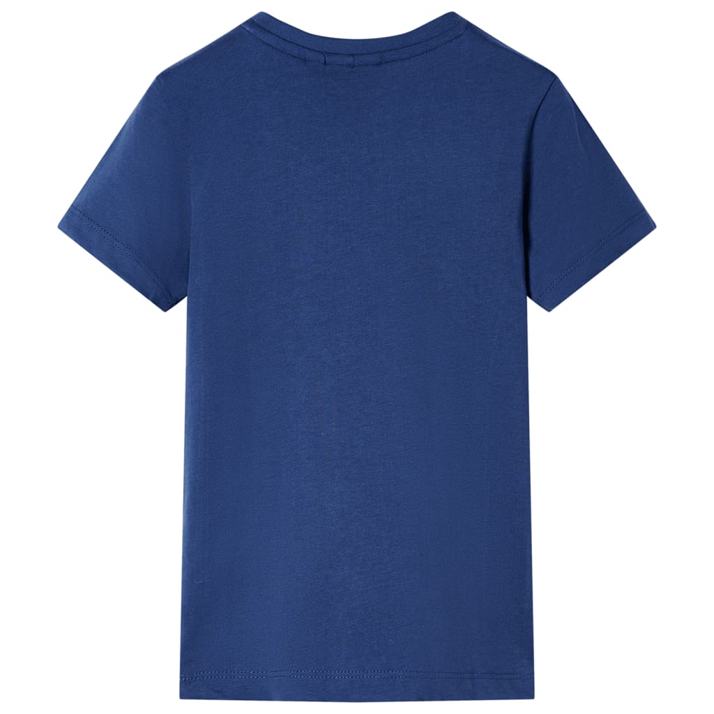 Vidaxl Kinderhemd 92 Dunkelblau