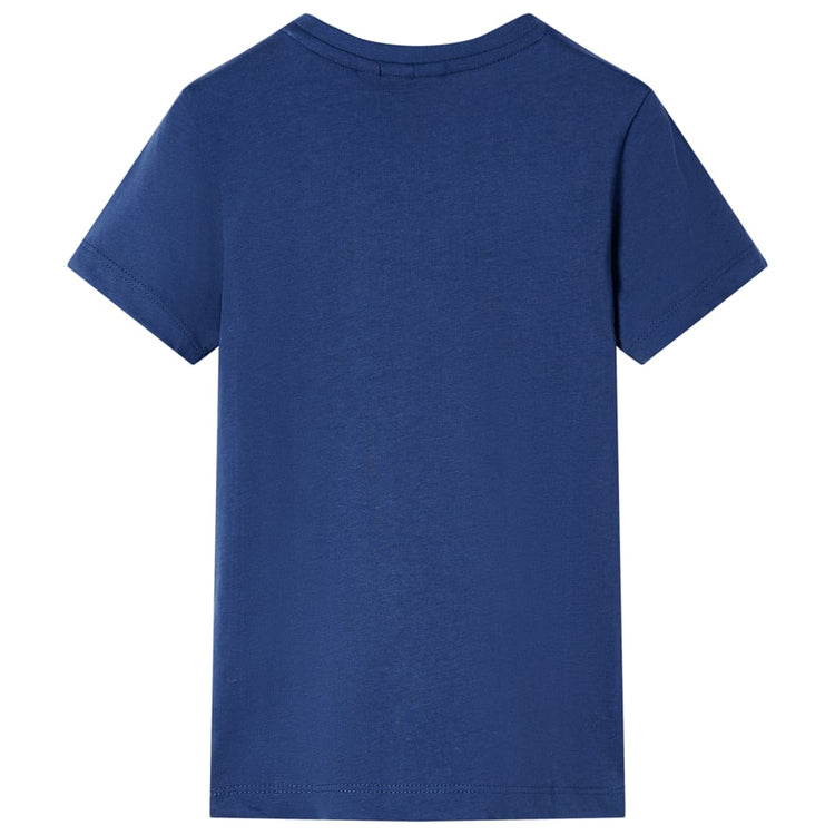 Vidaxl Kinderhemd 104 dunkelblau